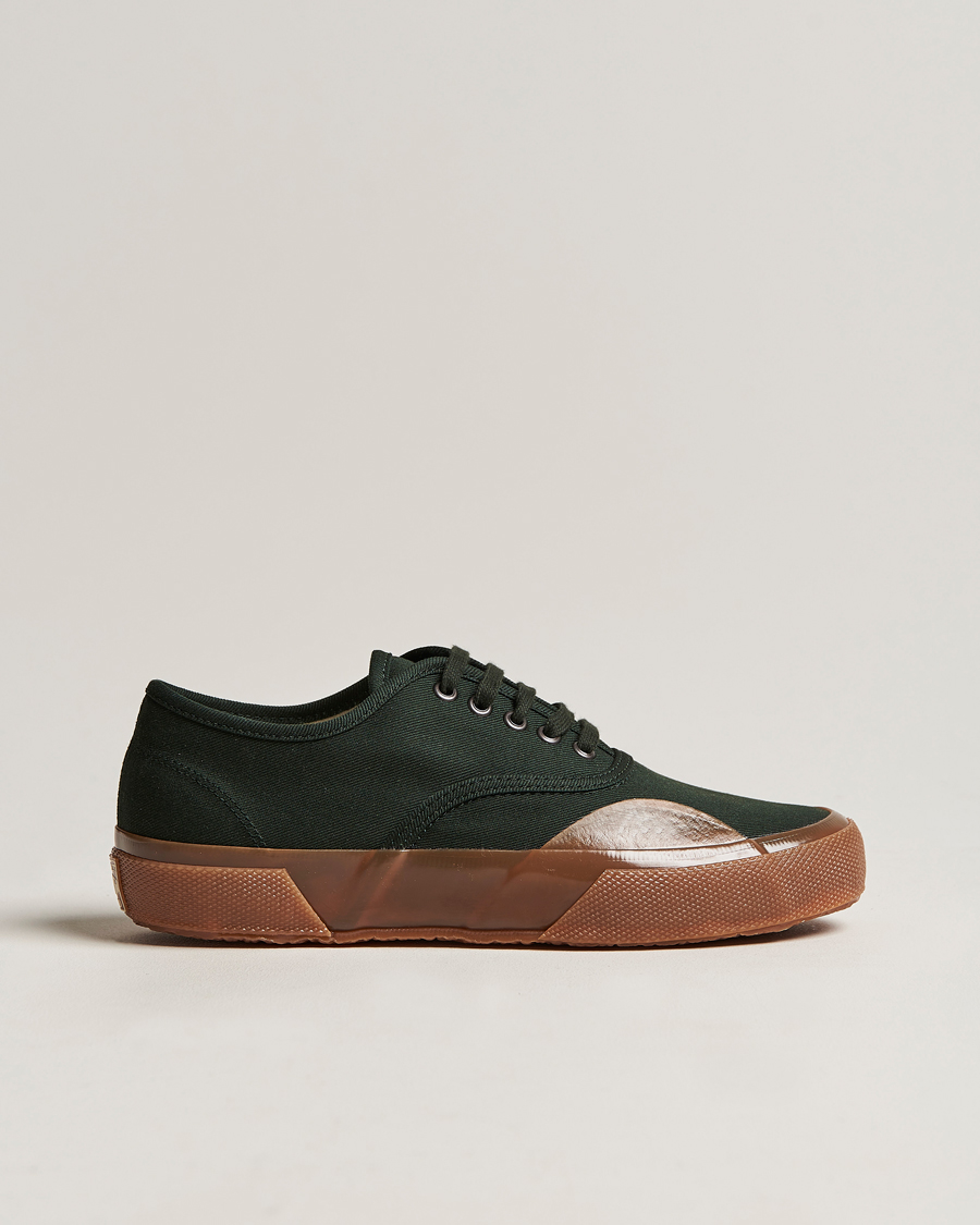 Hombres | Superga Artifact Deck Canvas Sneaker Dark Green | Superga | Artifact Deck Canvas Sneaker Dark Green