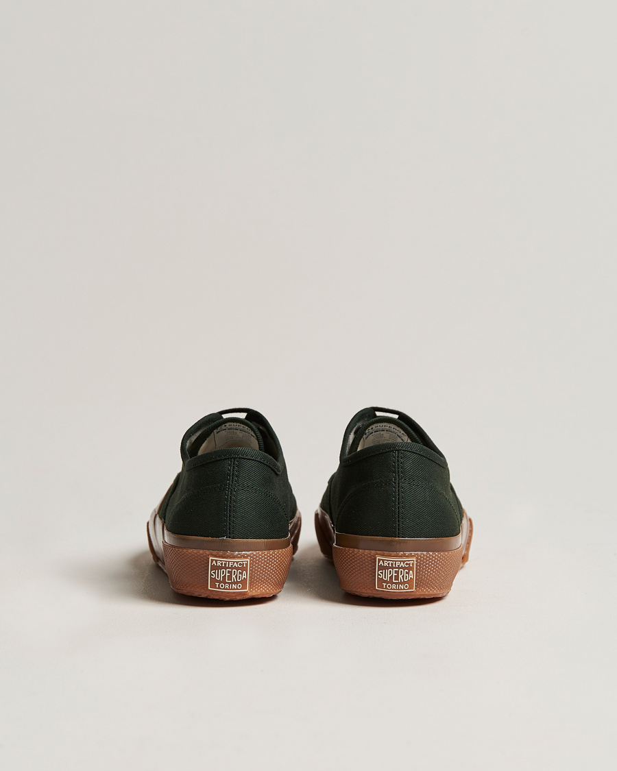 Hombres | Superga Artifact Deck Canvas Sneaker Dark Green | Superga | Artifact Deck Canvas Sneaker Dark Green