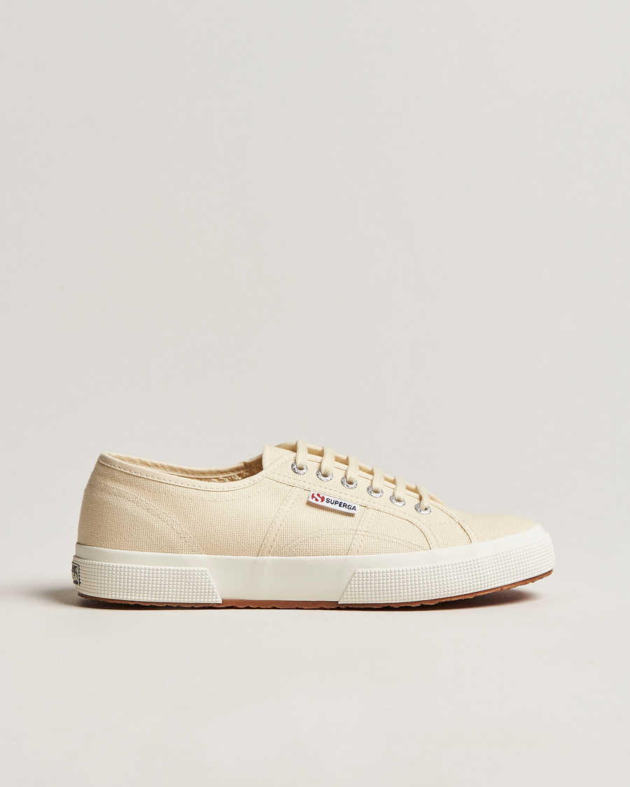 Hombres | Superga Canvas Sneaker Beige Eggshell | Superga | Canvas Sneaker Beige Eggshell
