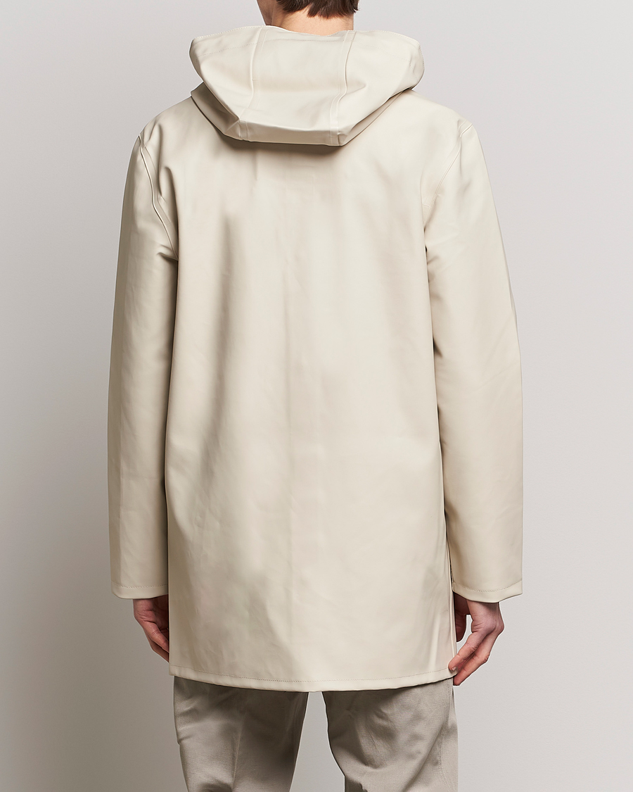 Hombres | Abrigos y chaquetas | Stutterheim | Stockholm Raincoat Oyster Grey