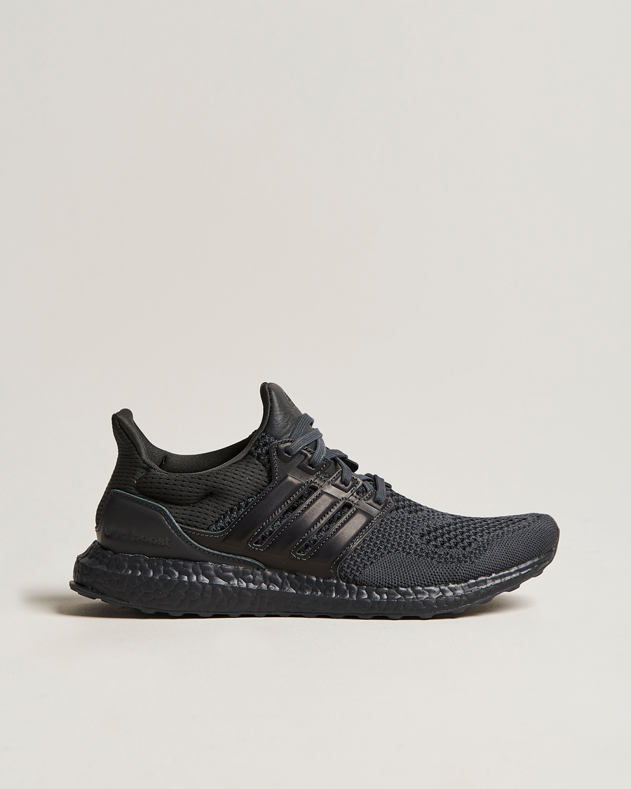 Hombres | adidas Performance Ultraboost 1.0 Running Sneaker Carbon/Black | adidas Performance | Ultraboost 1.0 Running Sneaker Carbon/Black