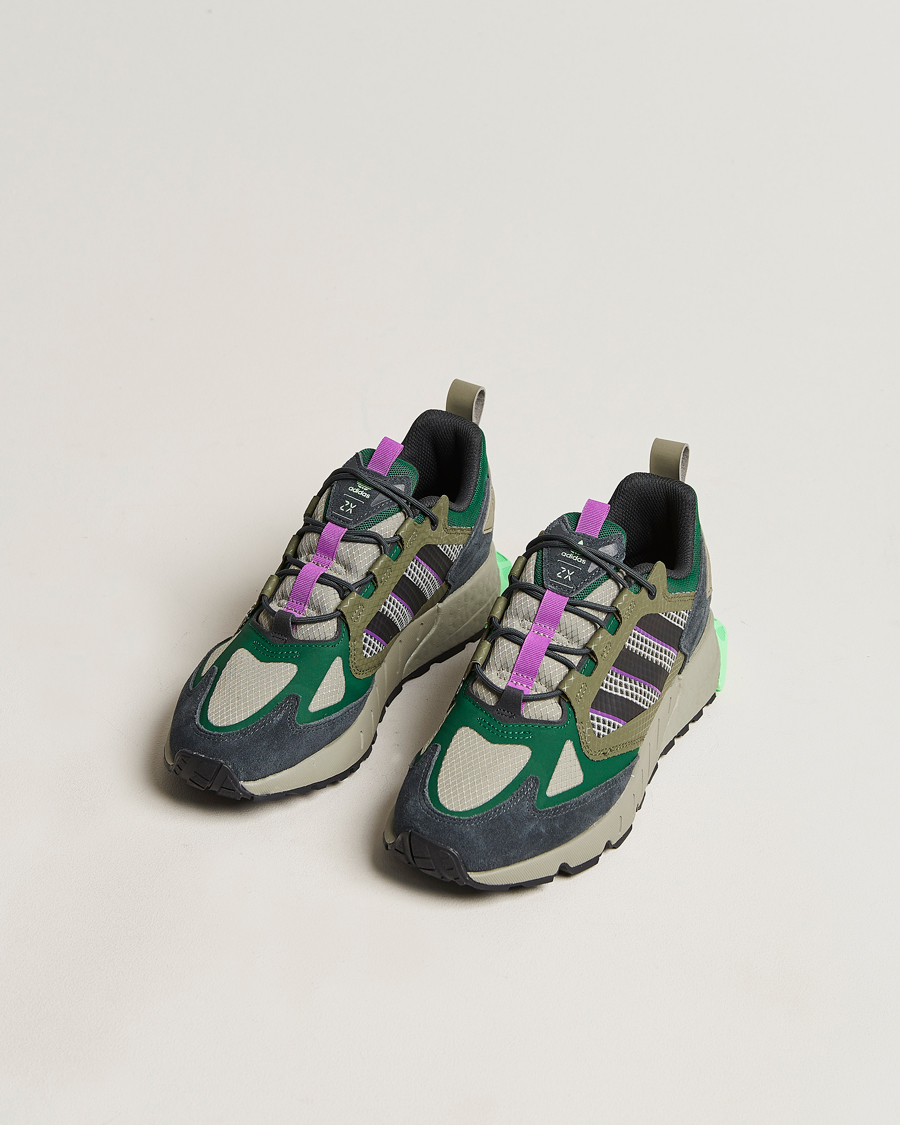 Hombres | adidas Originals ZX 1K Boost 2.0 Sneaker Silpeb/Carbon | adidas Originals | ZX 1K Boost 2.0 Sneaker Silpeb/Carbon