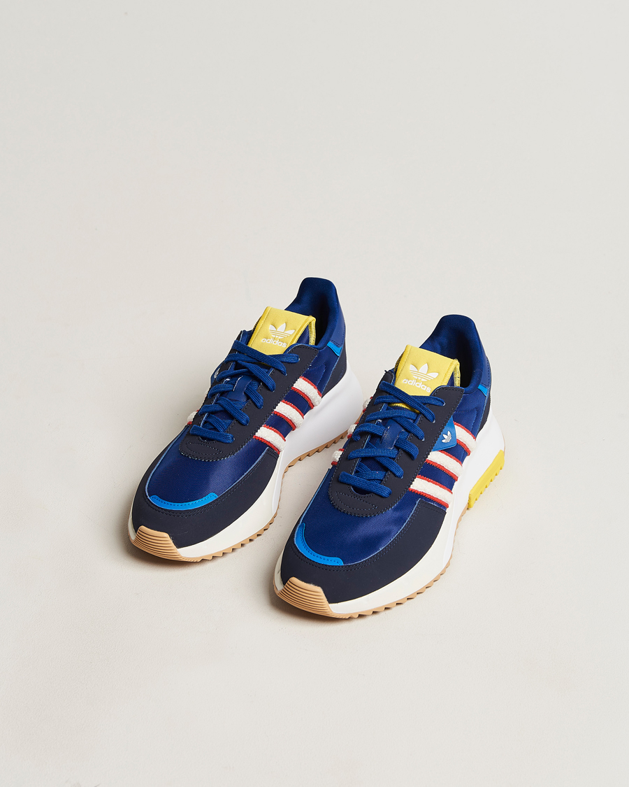 Hombres | adidas Originals Retropy F2 Sneaker Blu/White | adidas Originals | Retropy F2 Sneaker Blu/White
