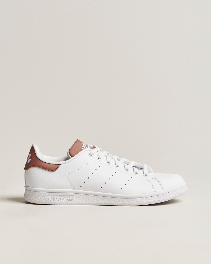 Hombres | adidas Originals Stan Smith Sneaker White/Brown | adidas Originals | Stan Smith Sneaker White/Brown