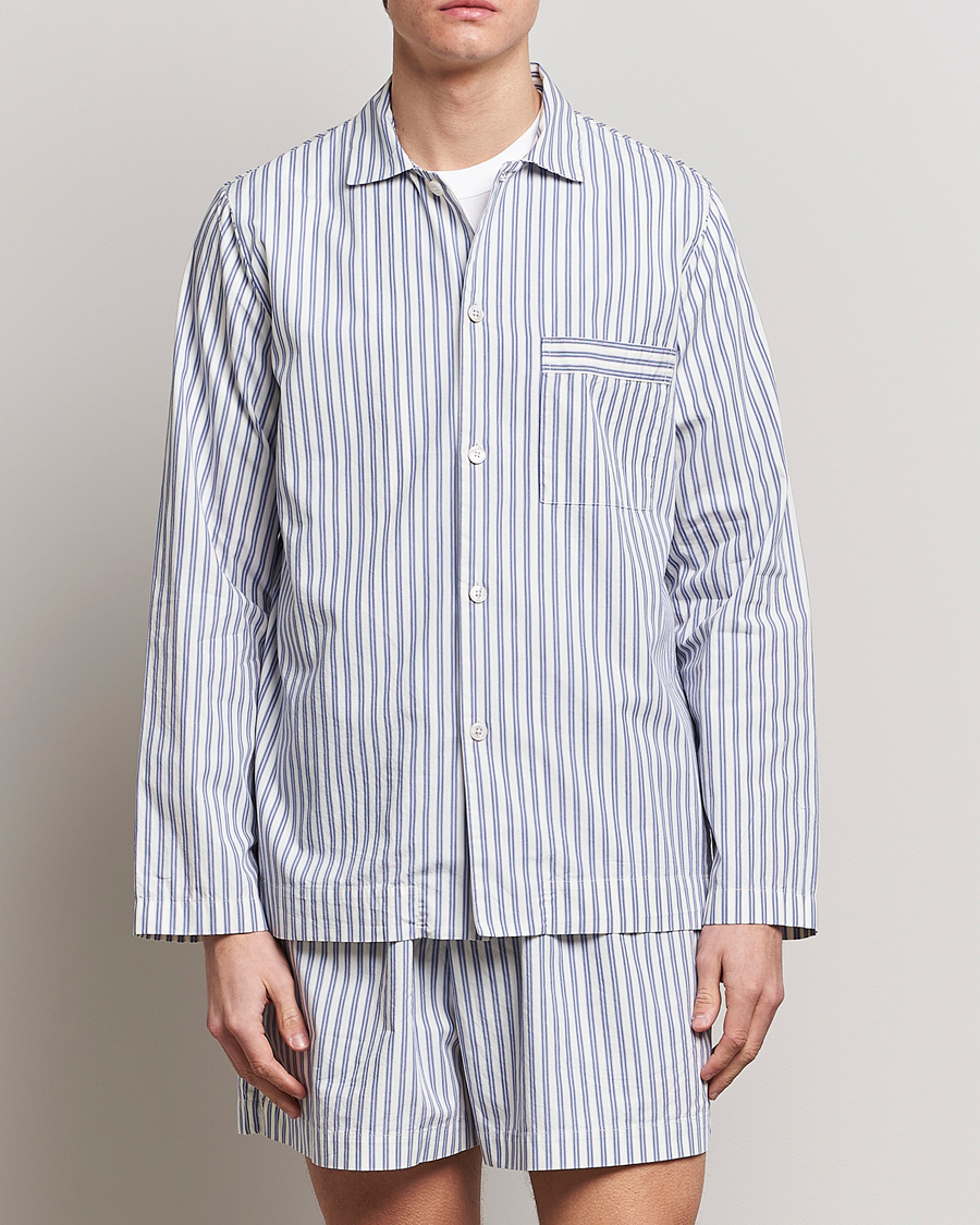 Hombres | Tekla Poplin Pyjama Shirt Skagen Stripes | Tekla | Poplin Pyjama Shirt Skagen Stripes