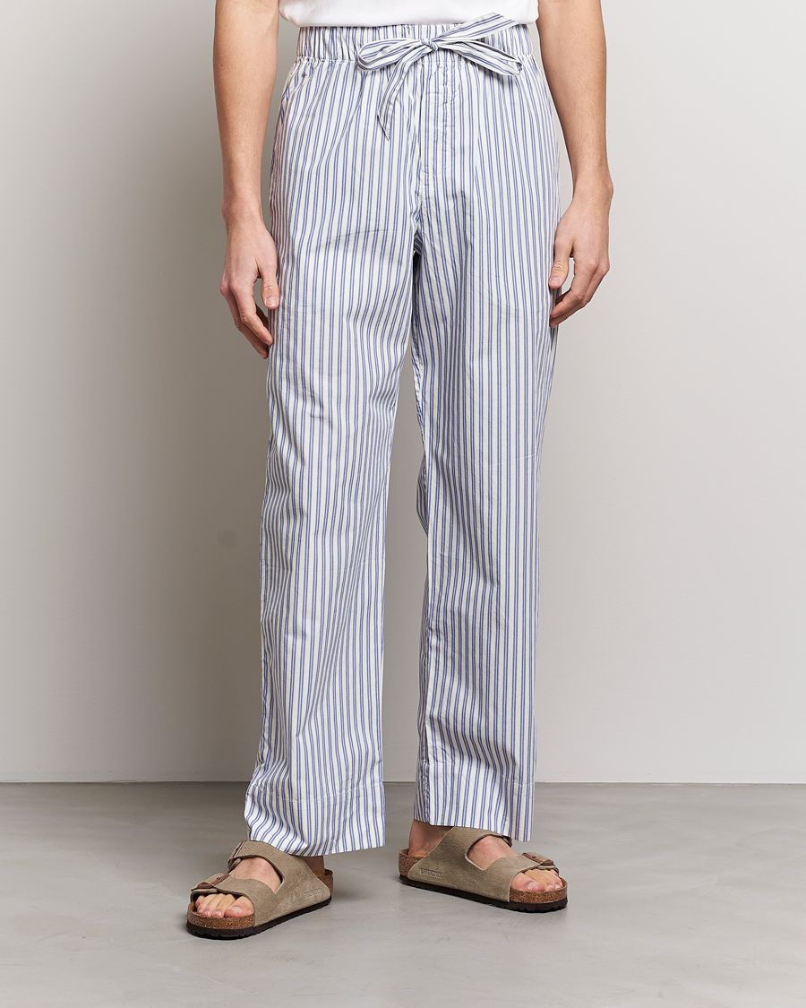 Hombres | Pijamas | Tekla | Poplin Pyjama Pants Skagen Stripes