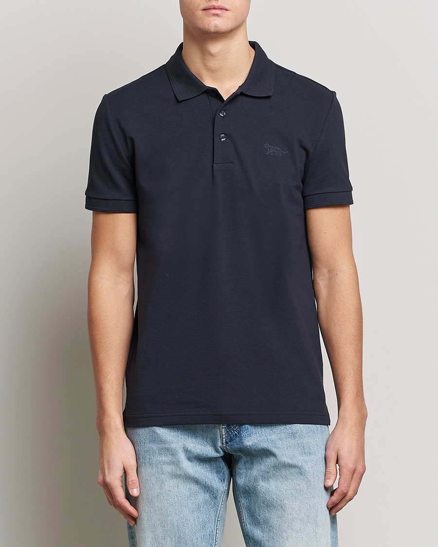 Hombres | Polos | Tiger of Sweden | Diaros Cotton Pique Light Ink