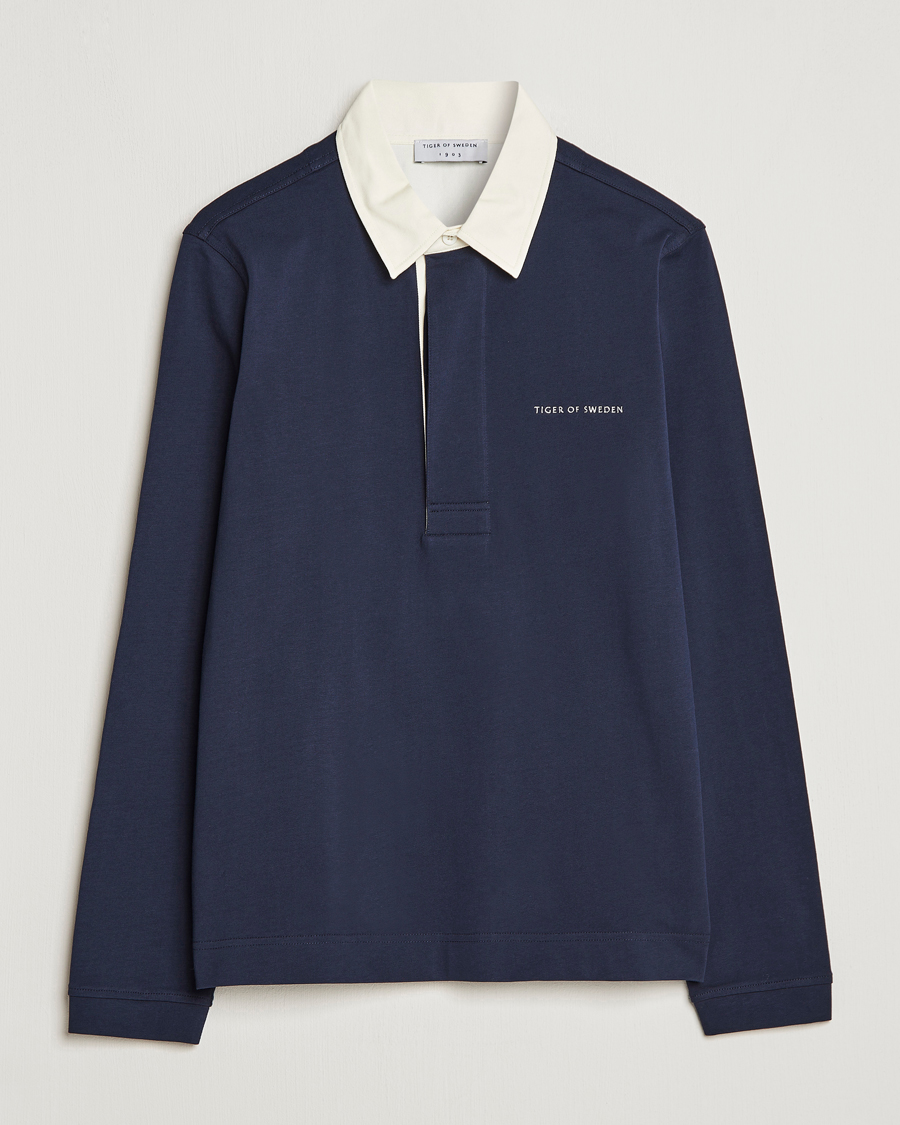 Hombres | Jerséis y prendas de punto | Tiger of Sweden | Prior Rugger Light Ink