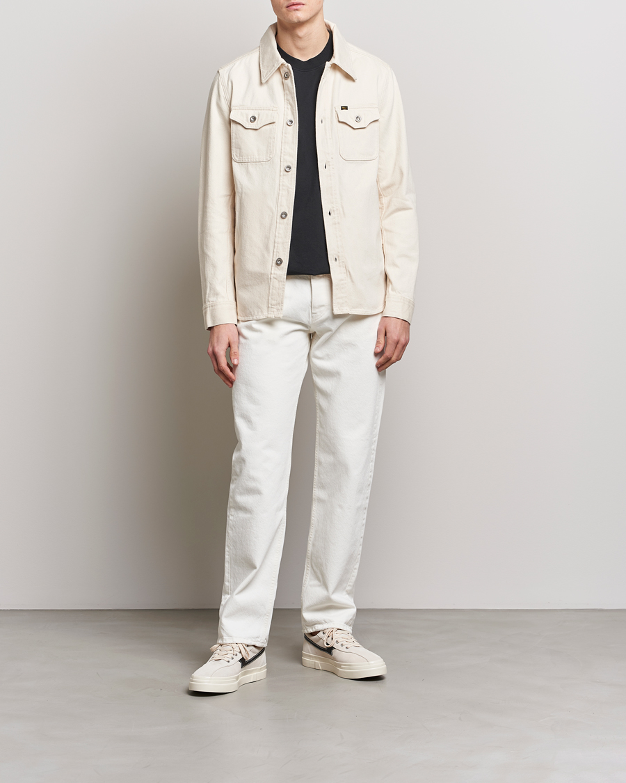 Hombres | Abrigos y chaquetas | Tiger of Sweden | Get Denim Jacket Ecru denim