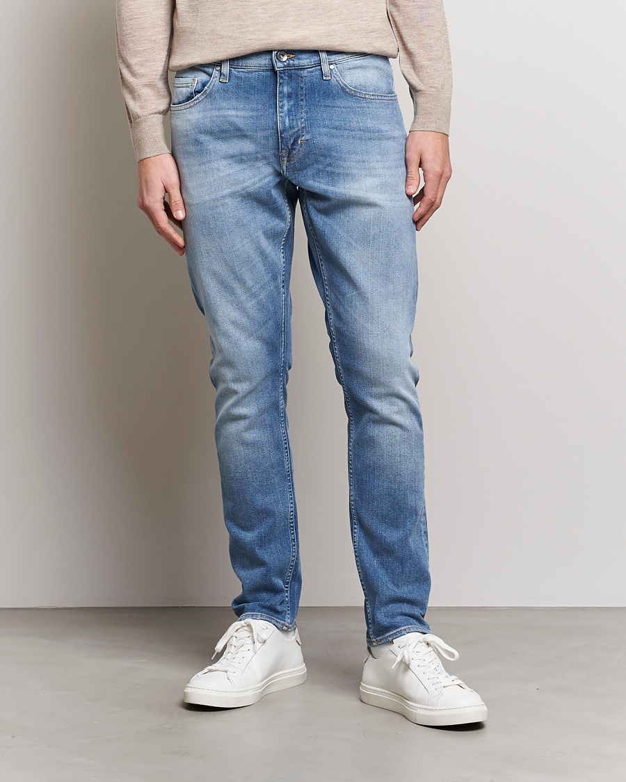 Hombres | Vaqueros | Tiger of Sweden | Pistolero Jeans Medium Blue