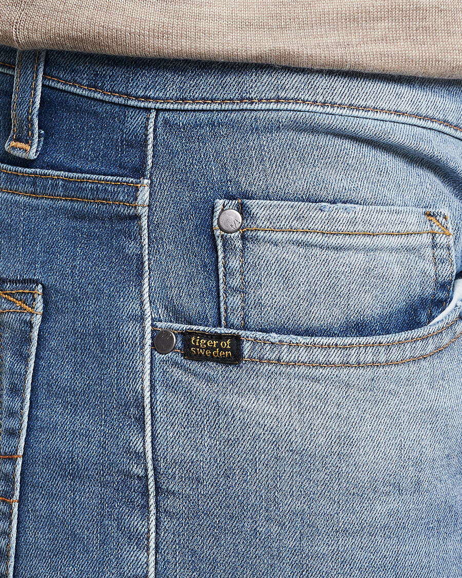 Hombres | Vaqueros | Tiger of Sweden | Pistolero Jeans Medium Blue