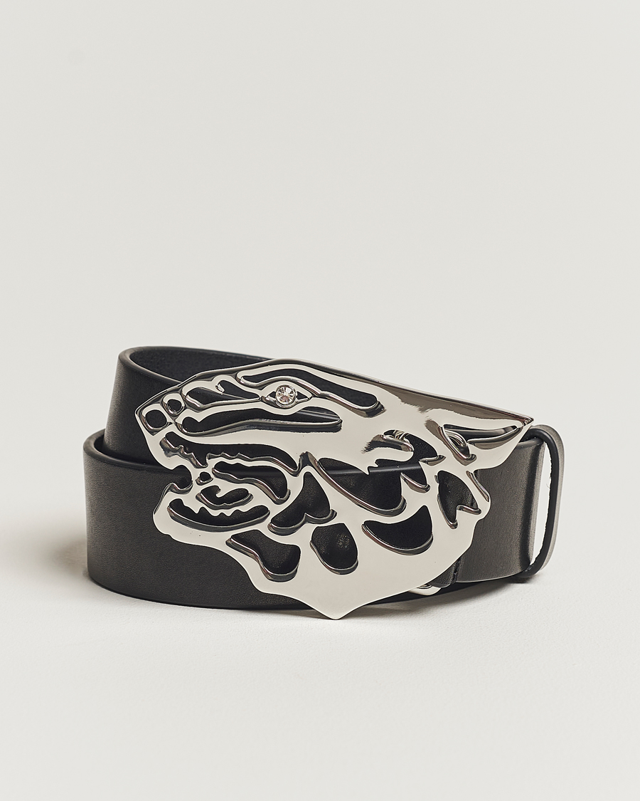 Hombres | Tiger of Sweden Phoenix Cow Leather Belt Black | Tiger of Sweden | Phoenix Cow Leather Belt Black