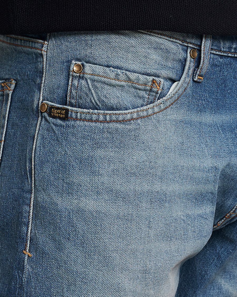 Hombres | Vaqueros | Tiger of Sweden | Pistolero Jeans Grime Blue