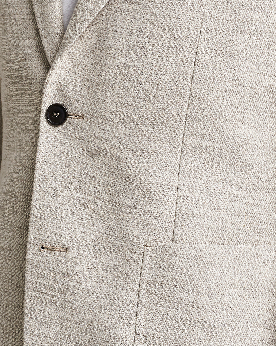 Hombres | Blazers | Tiger of Sweden | Jeffery Hampa Cotton Jacket Light Ivory