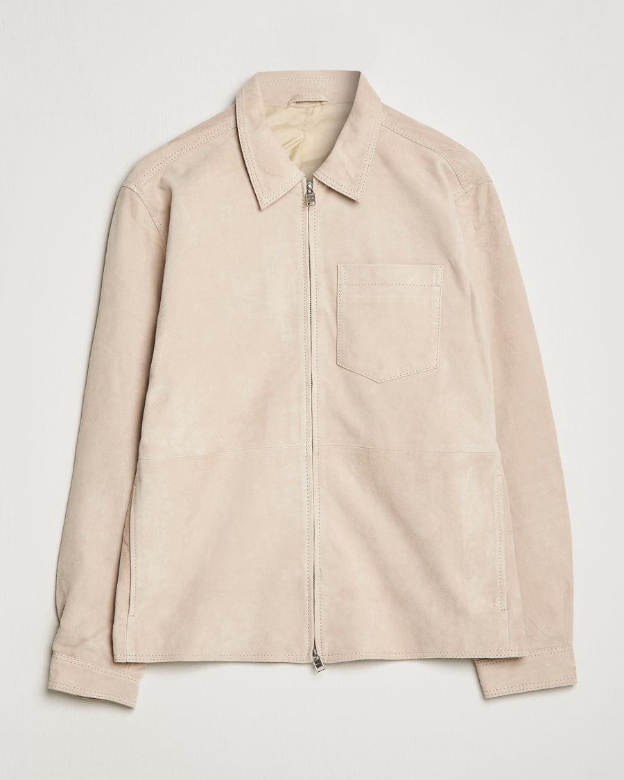 Hombres | Abrigos y chaquetas | Tiger of Sweden | Lawson Suede Jacket Light Iory