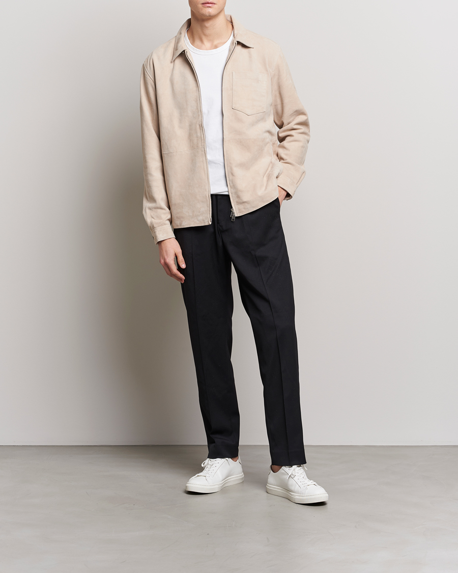 Hombres | Abrigos y chaquetas | Tiger of Sweden | Lawson Suede Jacket Light Iory