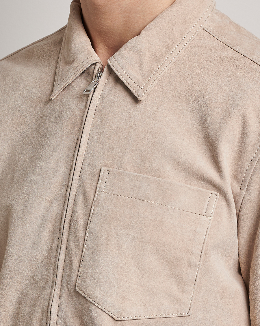 Hombres | Abrigos y chaquetas | Tiger of Sweden | Lawson Suede Jacket Light Iory