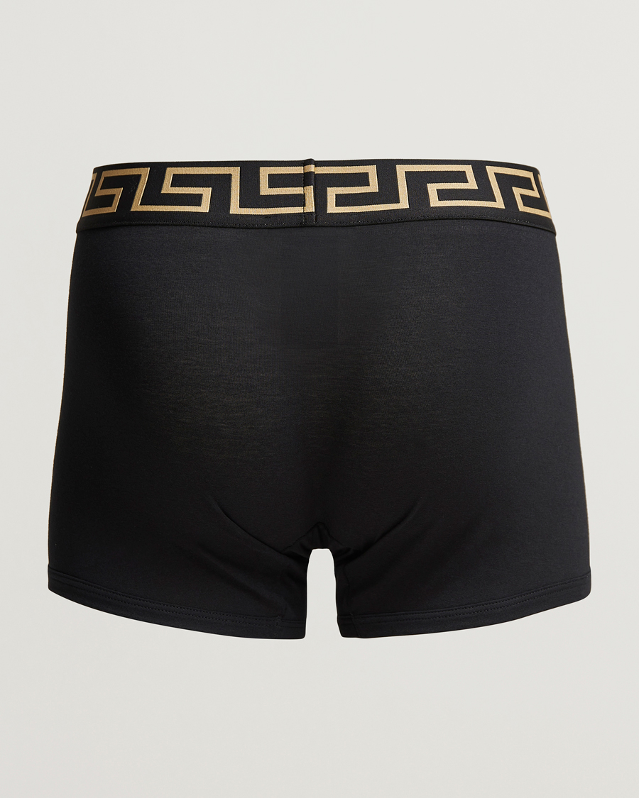 Hombres | Ropa interior y calcetines | Versace | 2-Pack Greca Boxer Briefs Black/White