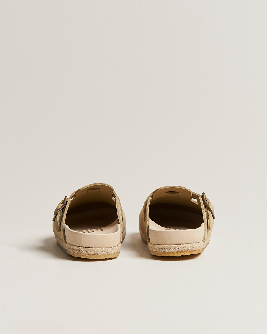 Hombres | Yuketen Sal 1 Crepe Sole Sandals Desert Suede | Yuketen | Sal 1 Crepe Sole Sandals Desert Suede