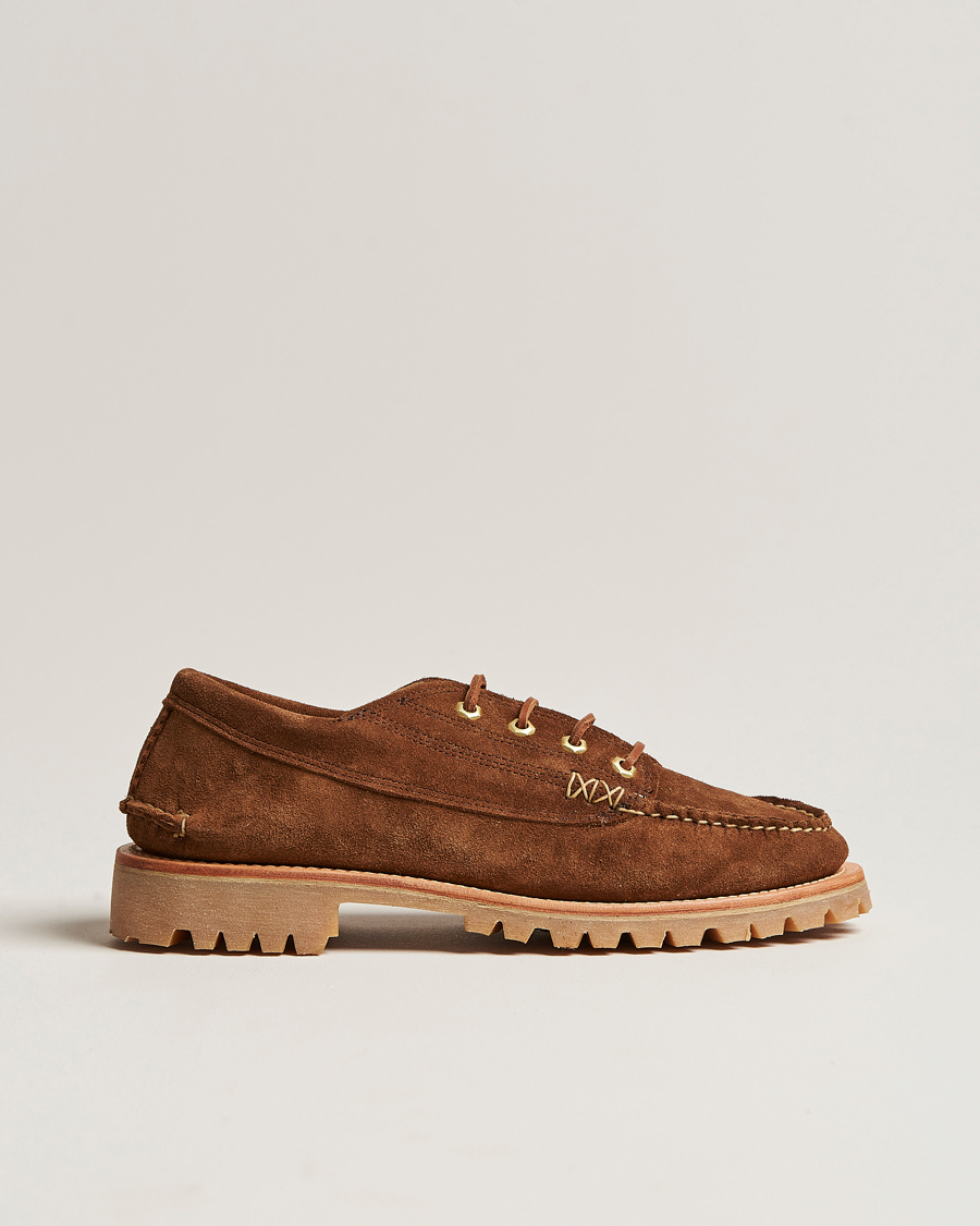 Hombres | Yuketen Handsewn Angler Moc Snuff Suede | Yuketen | Handsewn Angler Moc Snuff Suede