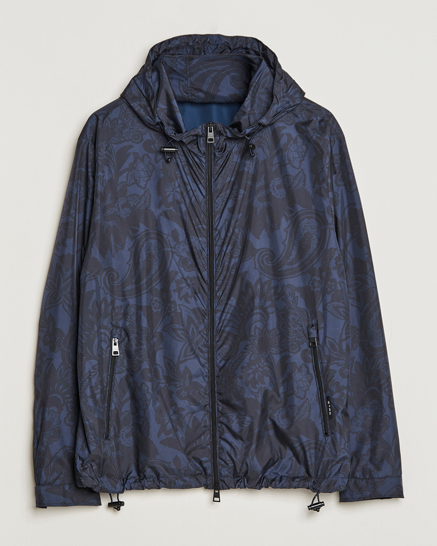 Hombres | Abrigos y chaquetas | Etro | Packable Nylon Bomber Navy