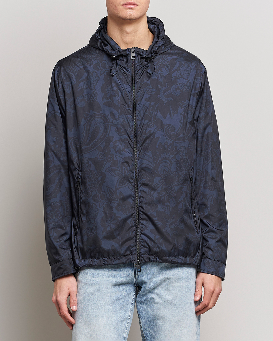 Hombres | Abrigos y chaquetas | Etro | Packable Nylon Bomber Navy