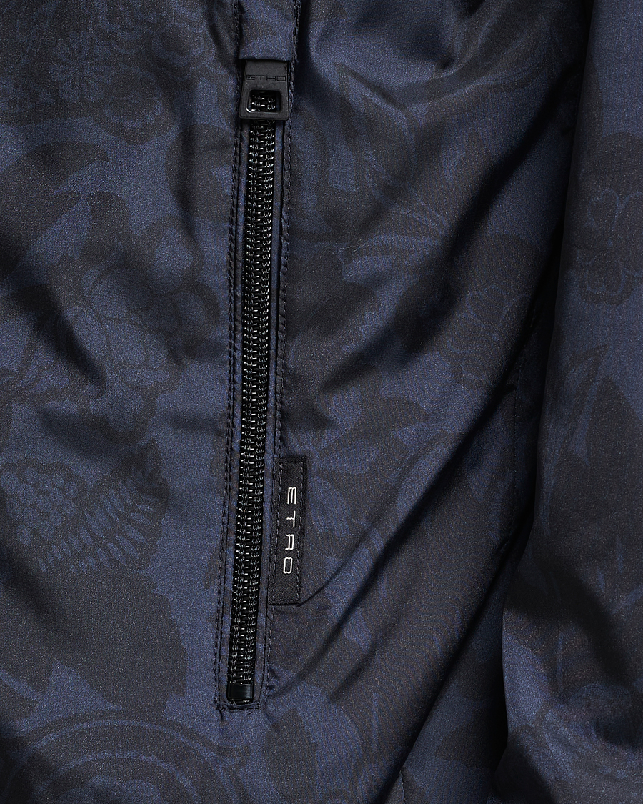 Hombres | Abrigos y chaquetas | Etro | Packable Nylon Bomber Navy