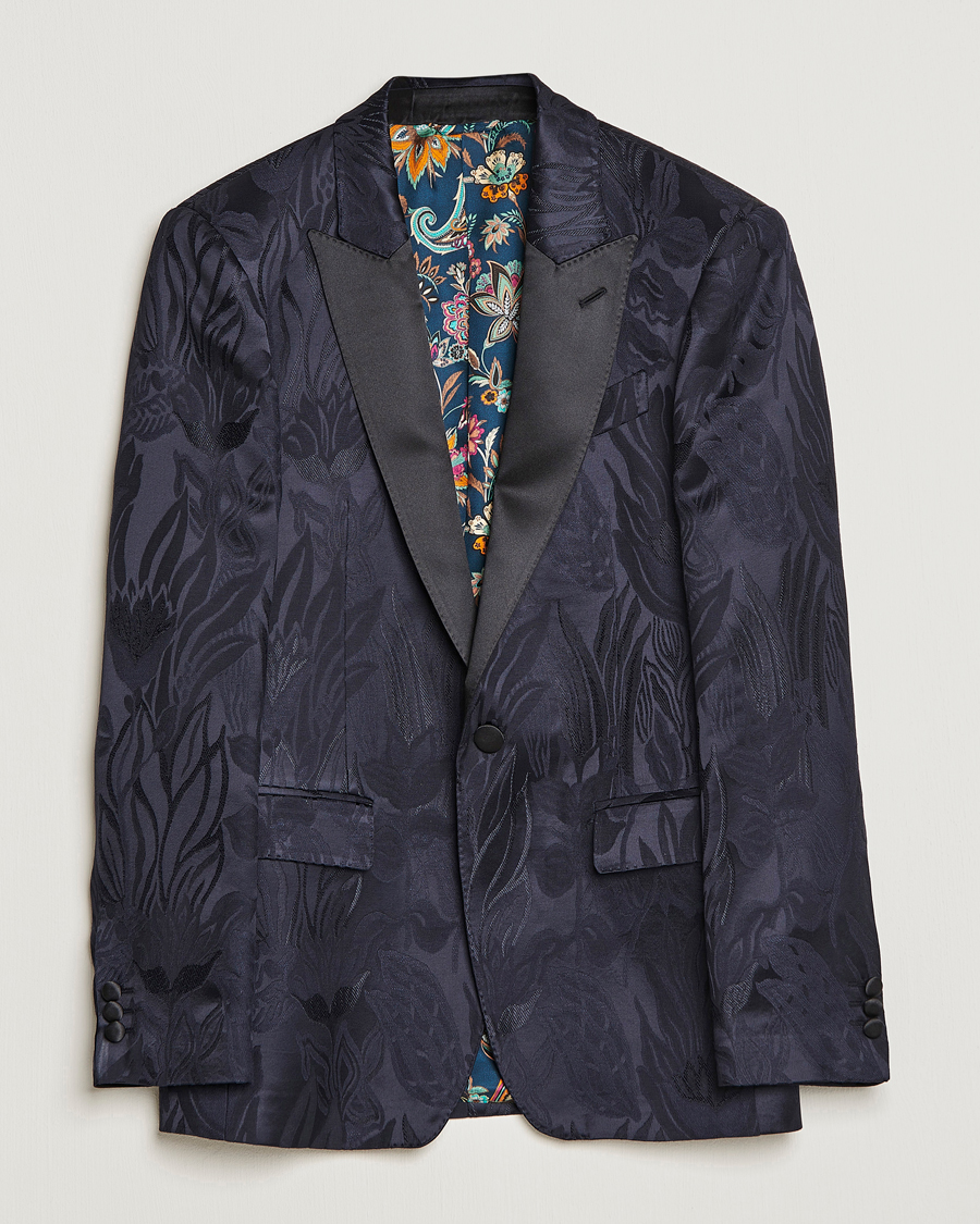 Hombres | Blazers | Etro | Fuji Evening Jacket Navy