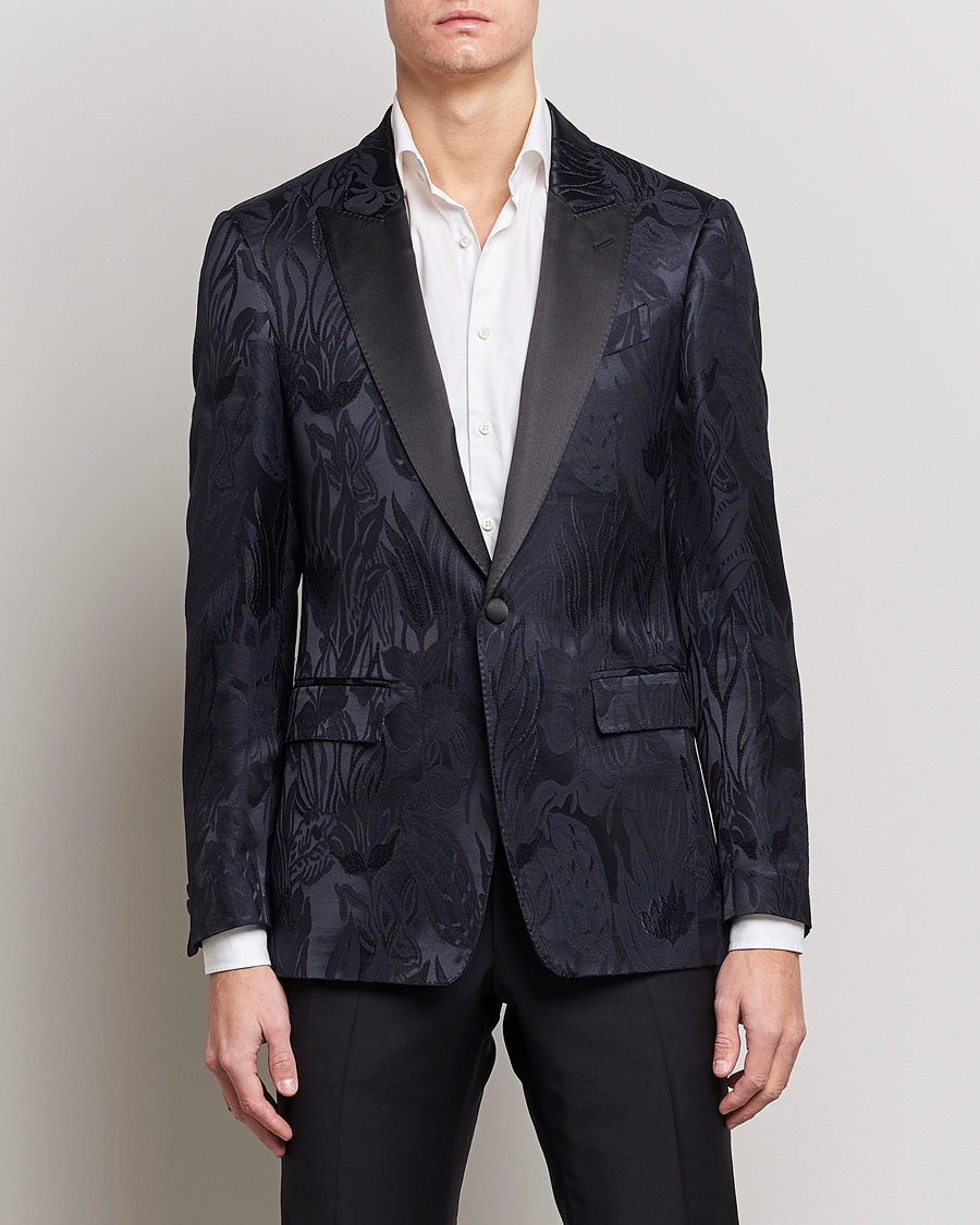Hombres | Blazers | Etro | Fuji Evening Jacket Navy