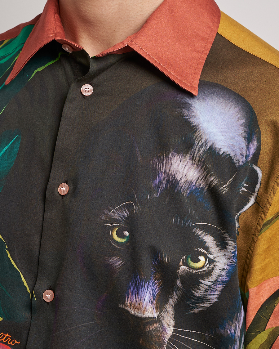 Hombres | Camisas | Etro | Printed Camp Collar Shirt Multicolor
