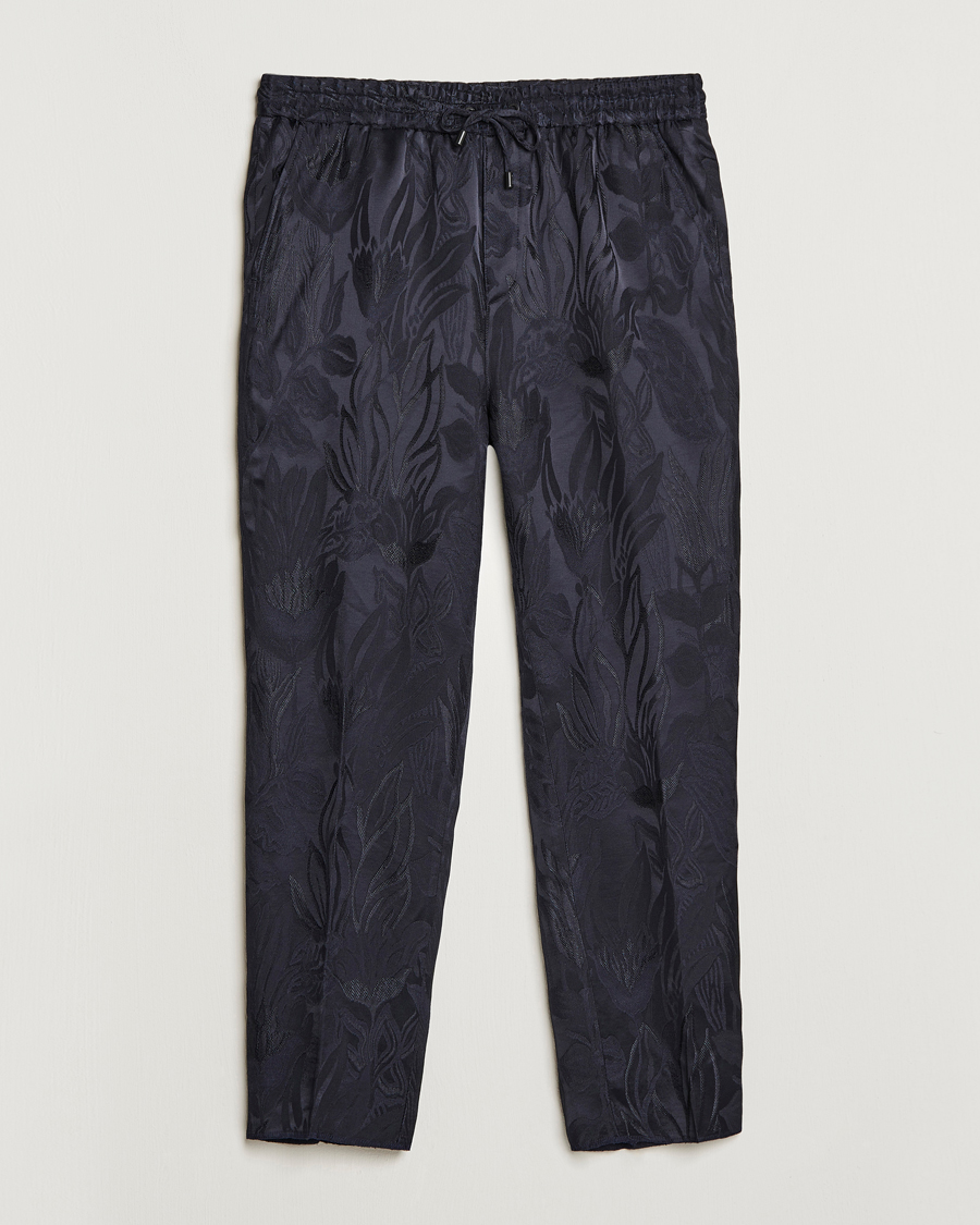 Hombres | Pantalones | Etro | York Drawstring Trousers Navy