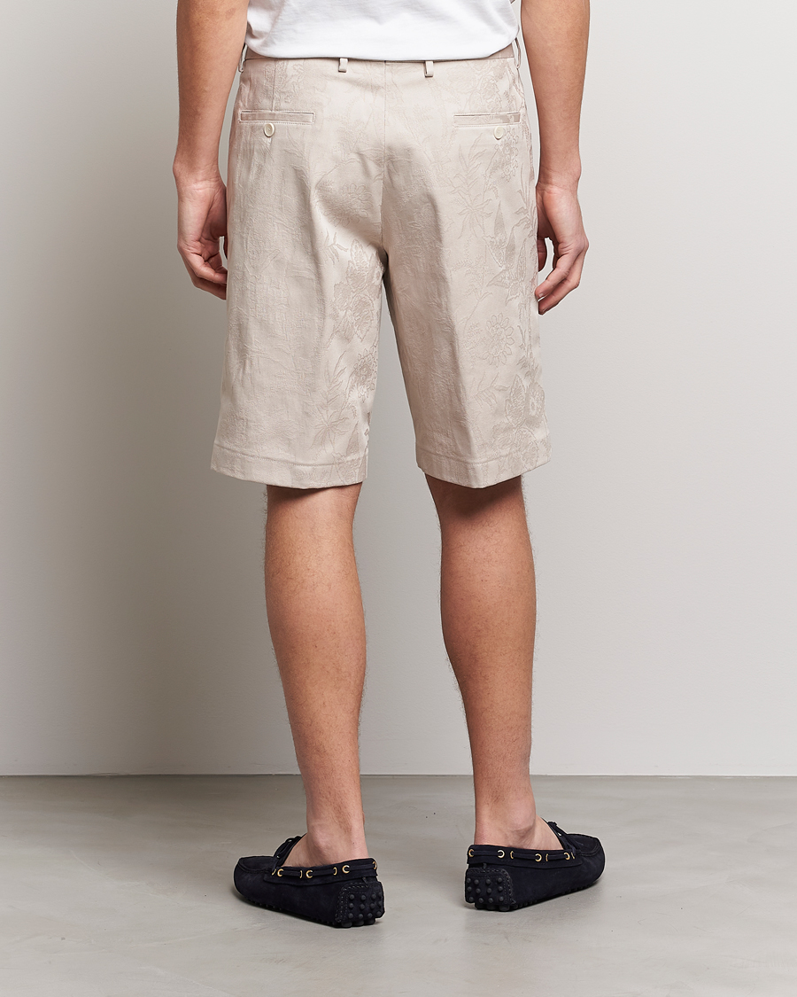 Hombres | Pantalones cortos | Etro | Jacquard Weave Shorts Beige