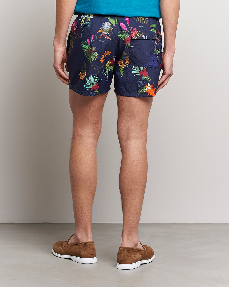 Hombres | Bañadores | Etro | Floreale Printed Swim Trunks Navy