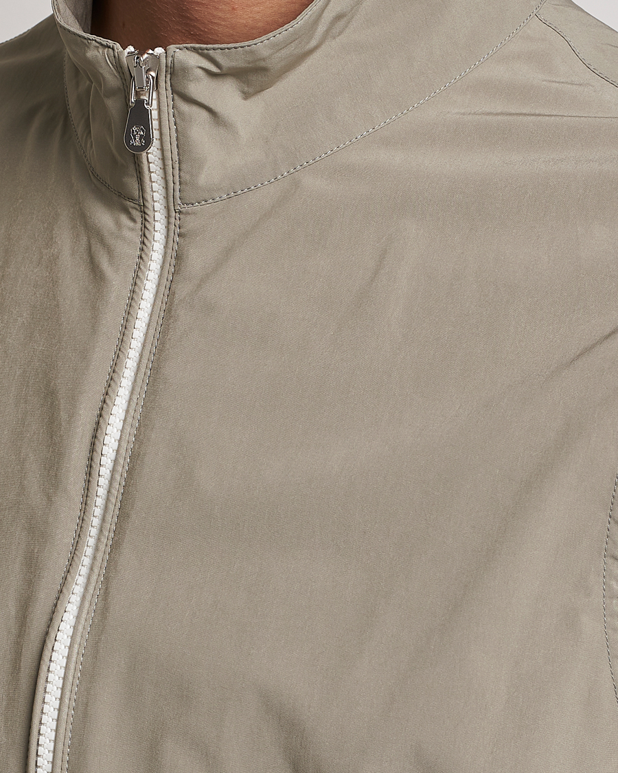 Hombres | Chalecos | Brunello Cucinelli | Lightweight Nylon Gilet Olive