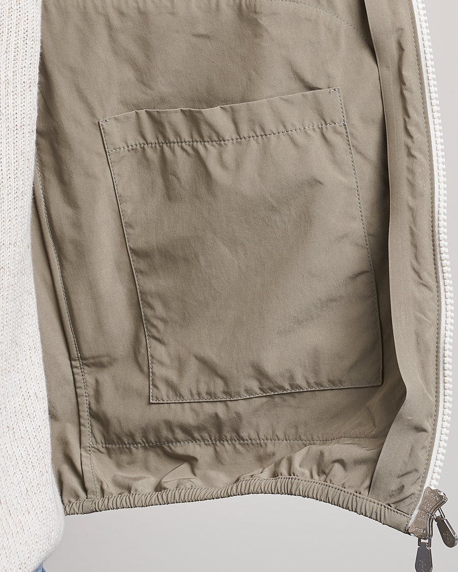 Hombres | Chalecos | Brunello Cucinelli | Lightweight Nylon Gilet Olive