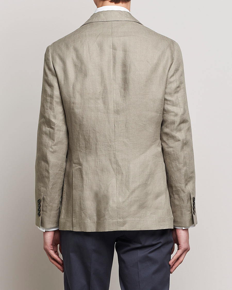 Hombres | Blazers | Brunello Cucinelli | Linen Blazer Olive