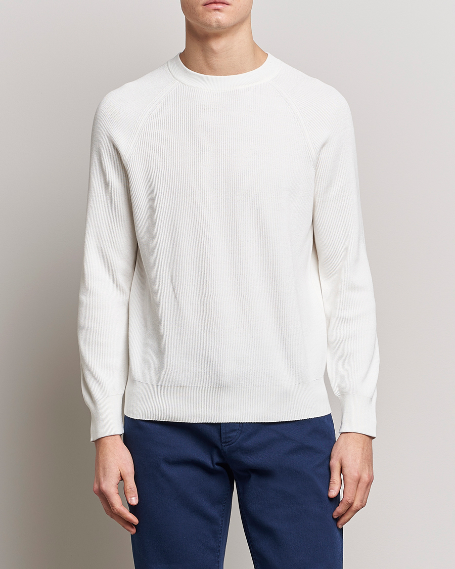 Hombres | Jerséis y prendas de punto | Brunello Cucinelli | Rib Stitch Crew Neck Sweater Panama