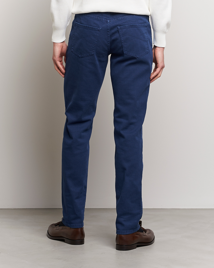 Hombres | Pantalones | Brunello Cucinelli | Slim Fit 5-Pocket Pants Dark Blue