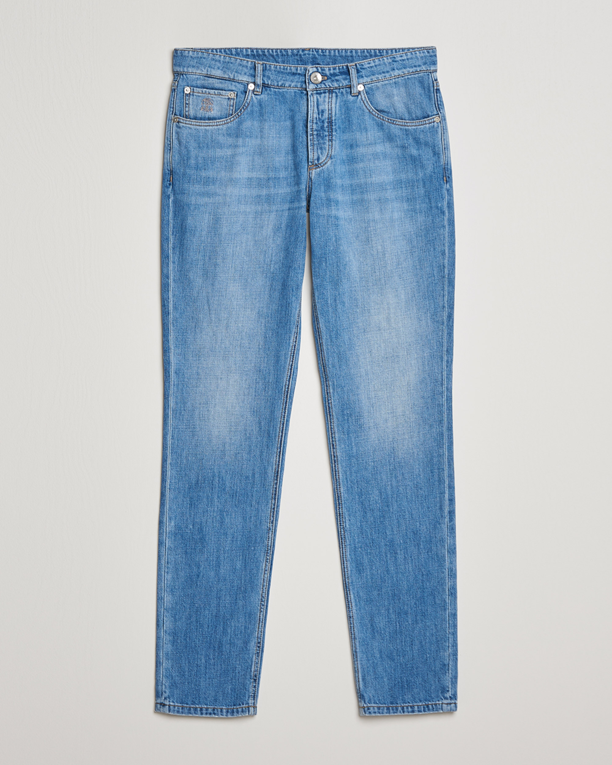 Hombres | Vaqueros | Brunello Cucinelli | Slim Fit Jeans Medium Wash