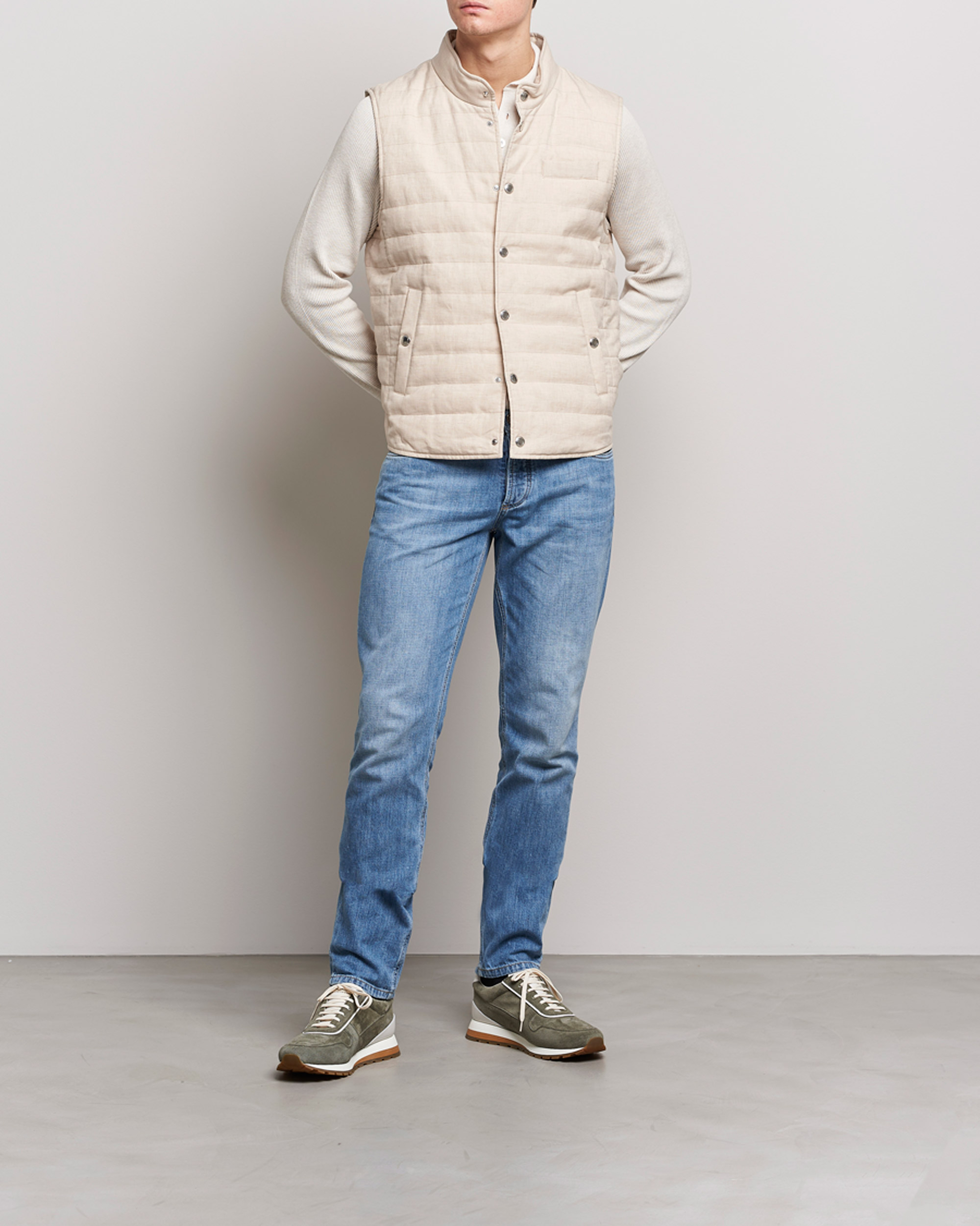 Hombres | Vaqueros | Brunello Cucinelli | Slim Fit Jeans Medium Wash