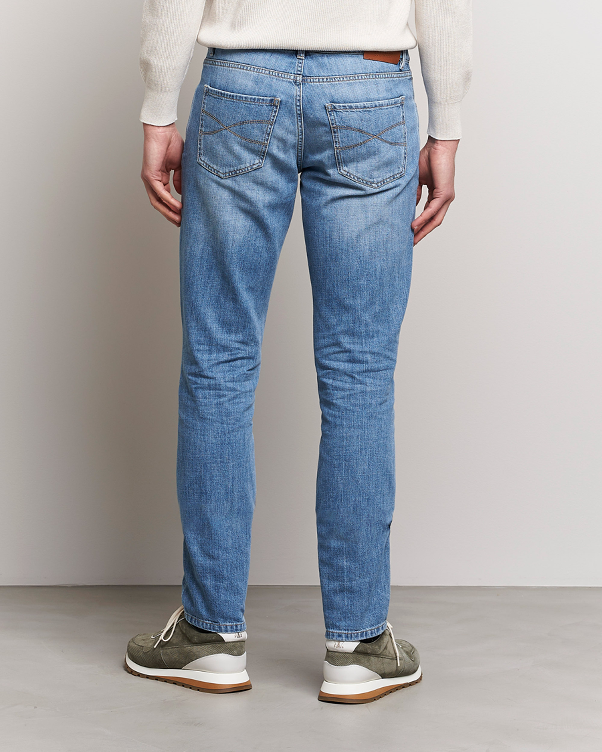Hombres | Vaqueros | Brunello Cucinelli | Slim Fit Jeans Medium Wash
