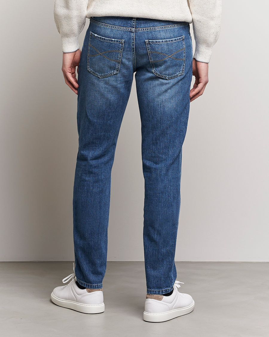 Hombres | Vaqueros | Brunello Cucinelli | Slim Fit Jeans Dark Wash