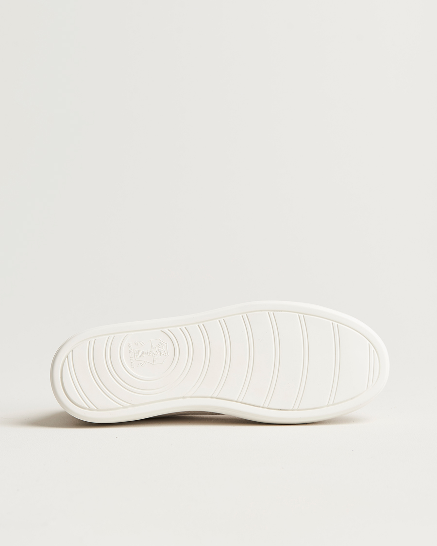 Hombres | Brunello Cucinelli Classic Sneakers White Grain Calf | Brunello Cucinelli | Classic Sneakers White Grain Calf