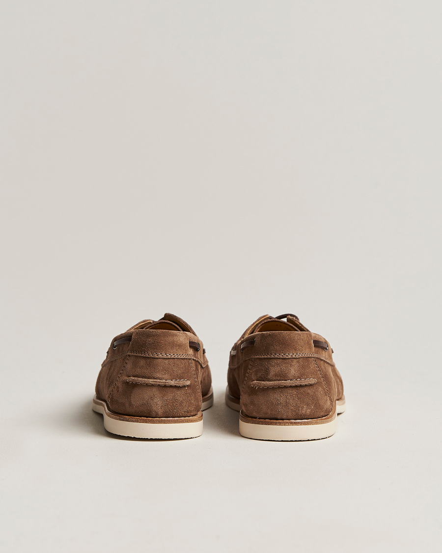 Hombres | Brunello Cucinelli Boat Shoe Brown Suede | Brunello Cucinelli | Boat Shoe Brown Suede