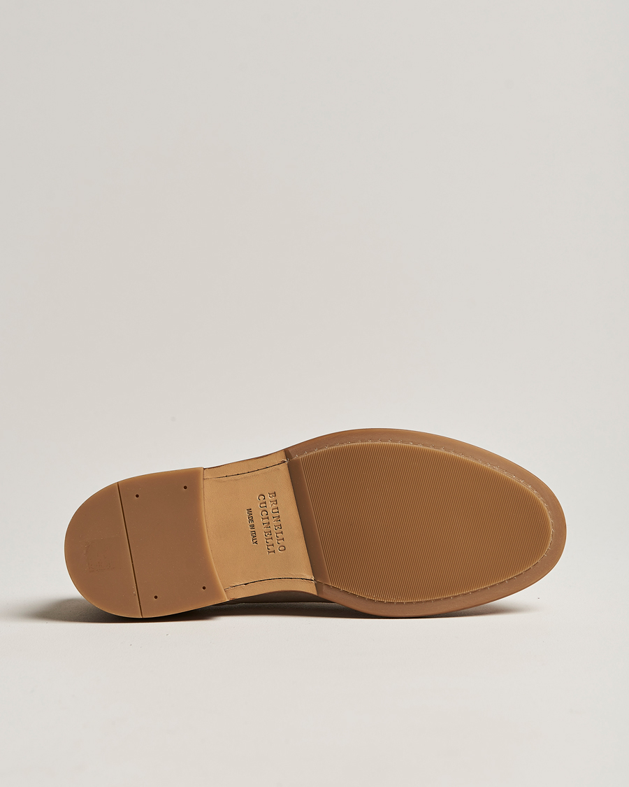 Hombres | Brunello Cucinelli Cap Toe Oxford Desert Suede | Brunello Cucinelli | Cap Toe Oxford Desert Suede