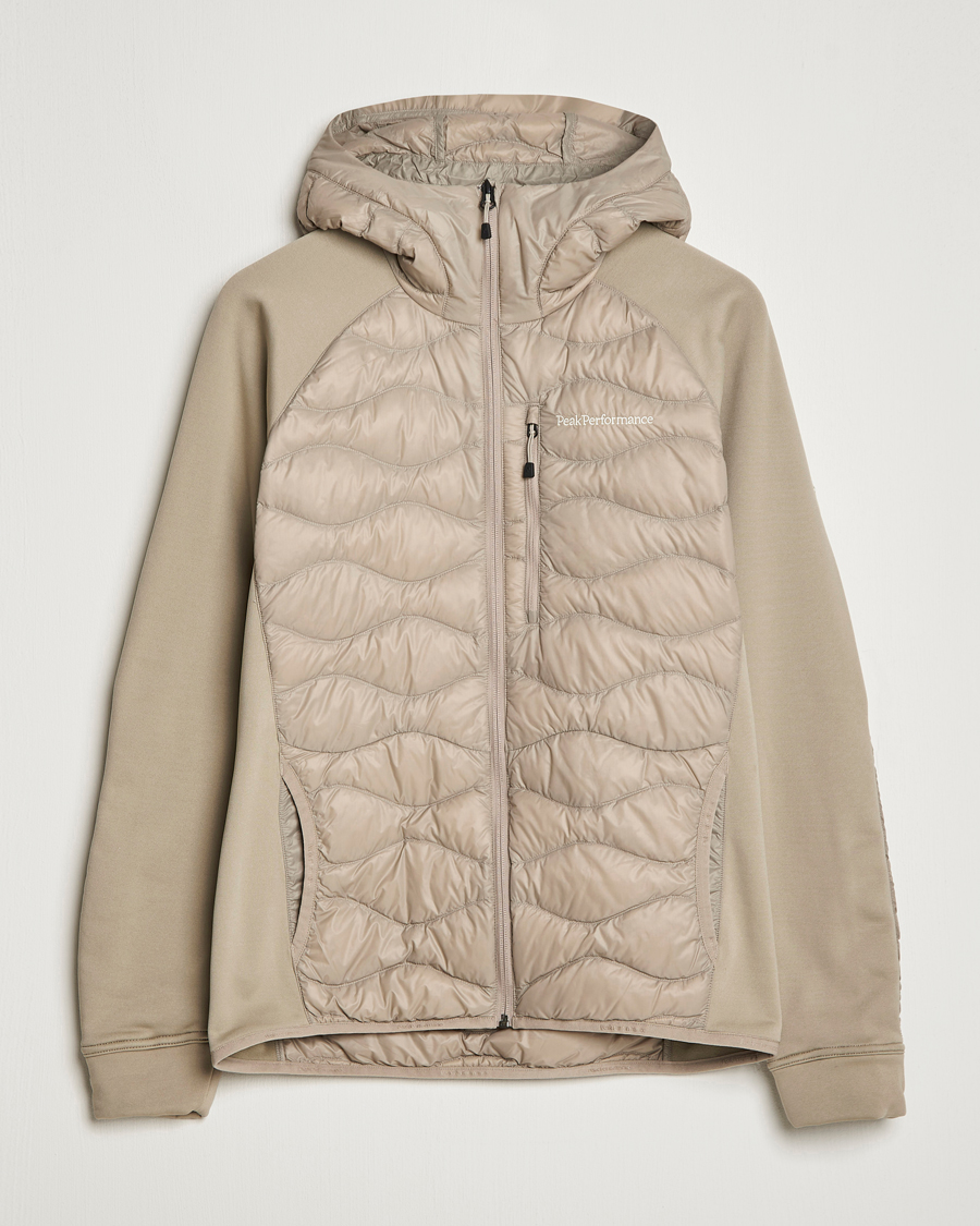 Hombres | Abrigos y chaquetas | Peak Performance | Helium Hooded Hybrid Avid Beige