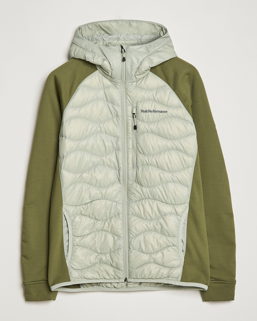 Hombres | Abrigos y chaquetas | Peak Performance | Helium Hooded Hybrid Limit Green