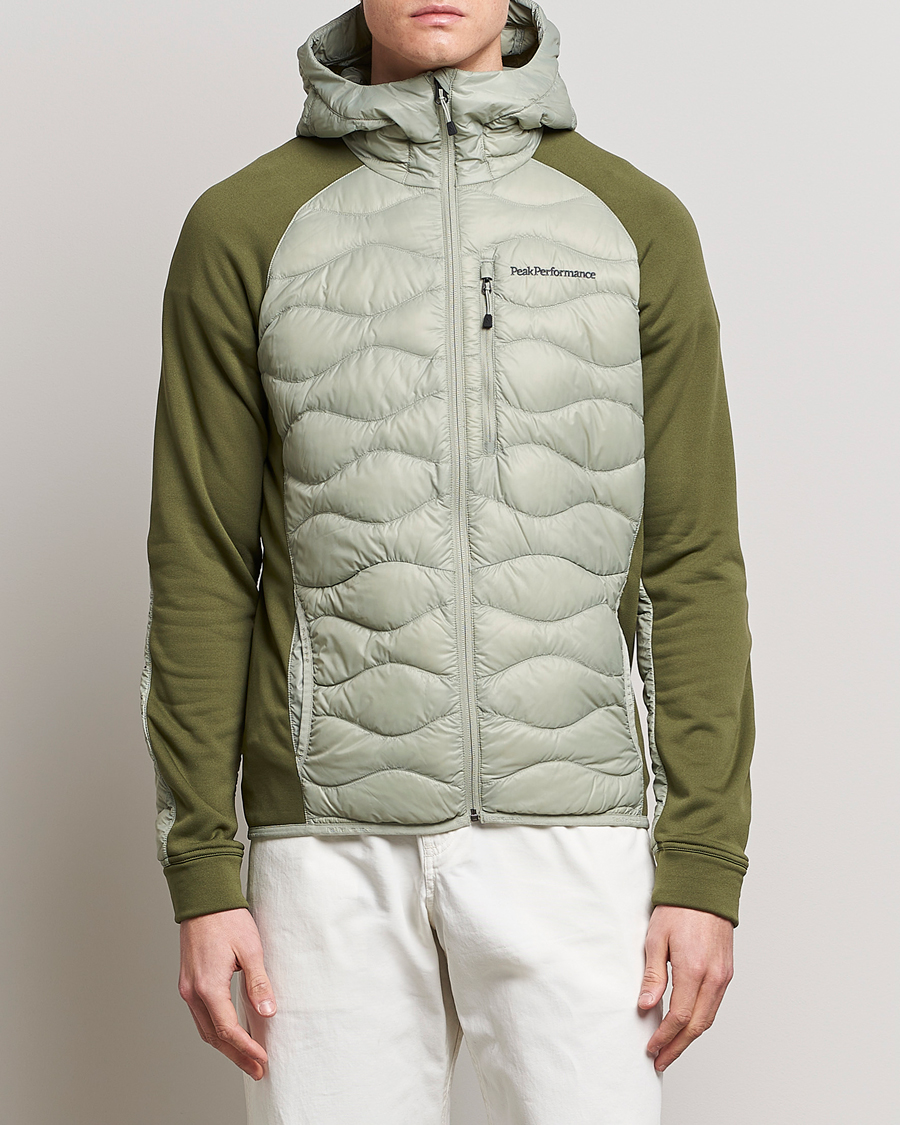 Hombres | Abrigos y chaquetas | Peak Performance | Helium Hooded Hybrid Limit Green