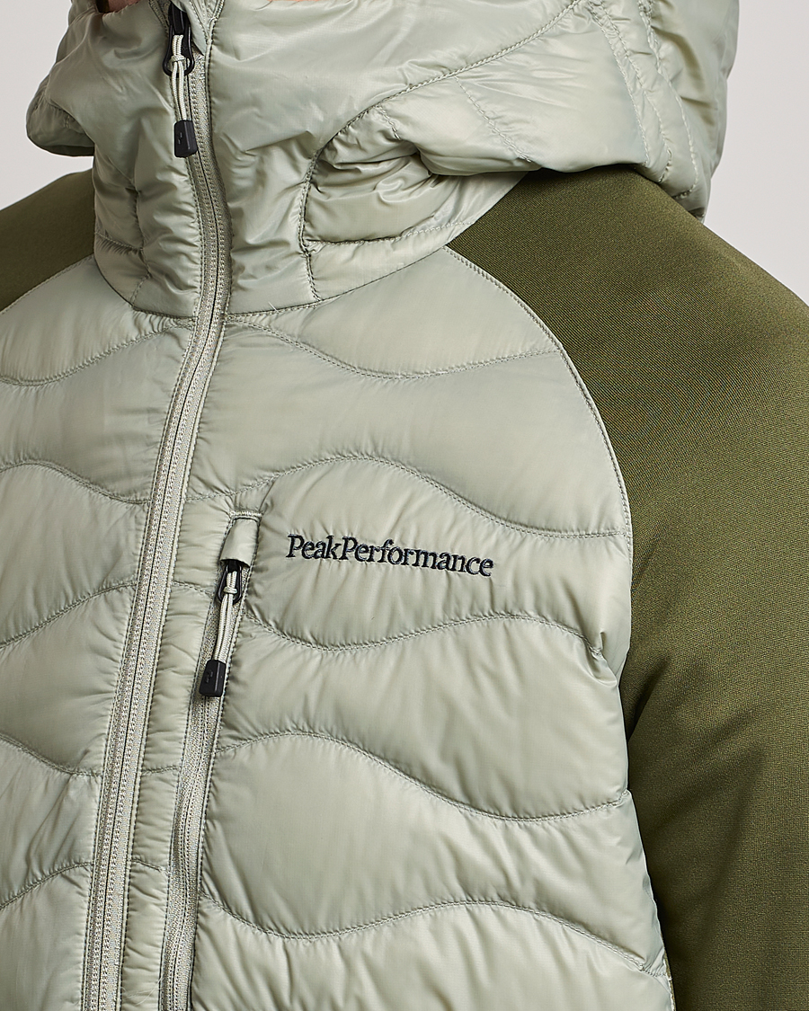 Hombres | Abrigos y chaquetas | Peak Performance | Helium Hooded Hybrid Limit Green