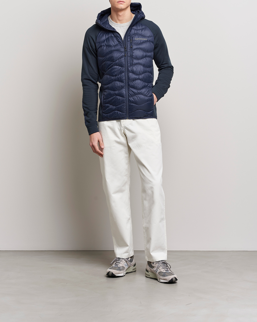 Hombres | Abrigos y chaquetas | Peak Performance | Helium Hooded Hybrid Blue Shadow